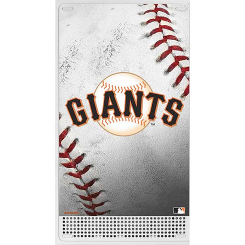 MLB San Francisco Giants Game Ball Xbox Series S Console Skin